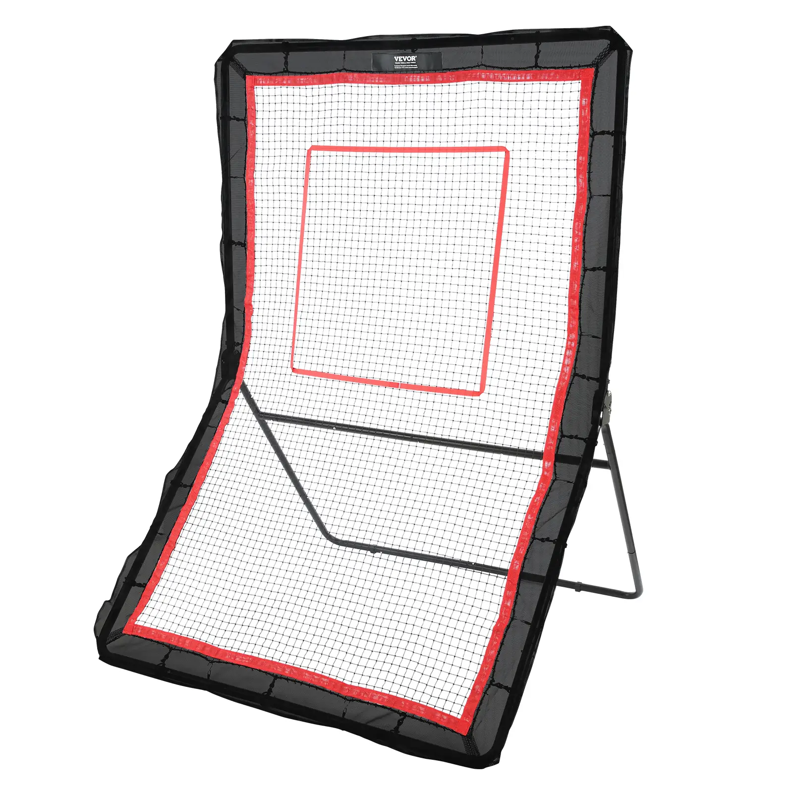 VEVOR Filet rebond 152x213cm, angle réglable, acier, haute élasticité, entraînement solo, football.