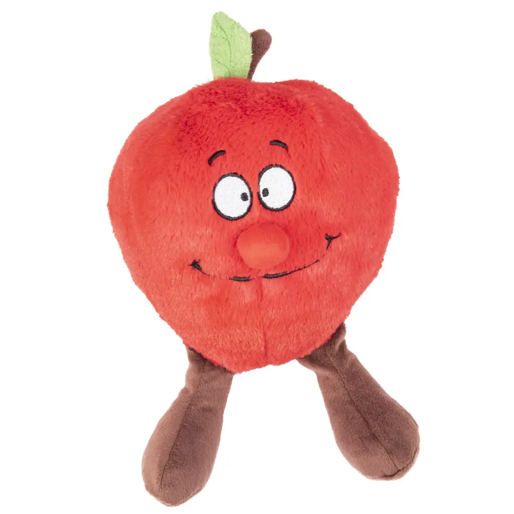 Flamingo – Peluche fruity Pomme rouge, 24 cm pour chien.