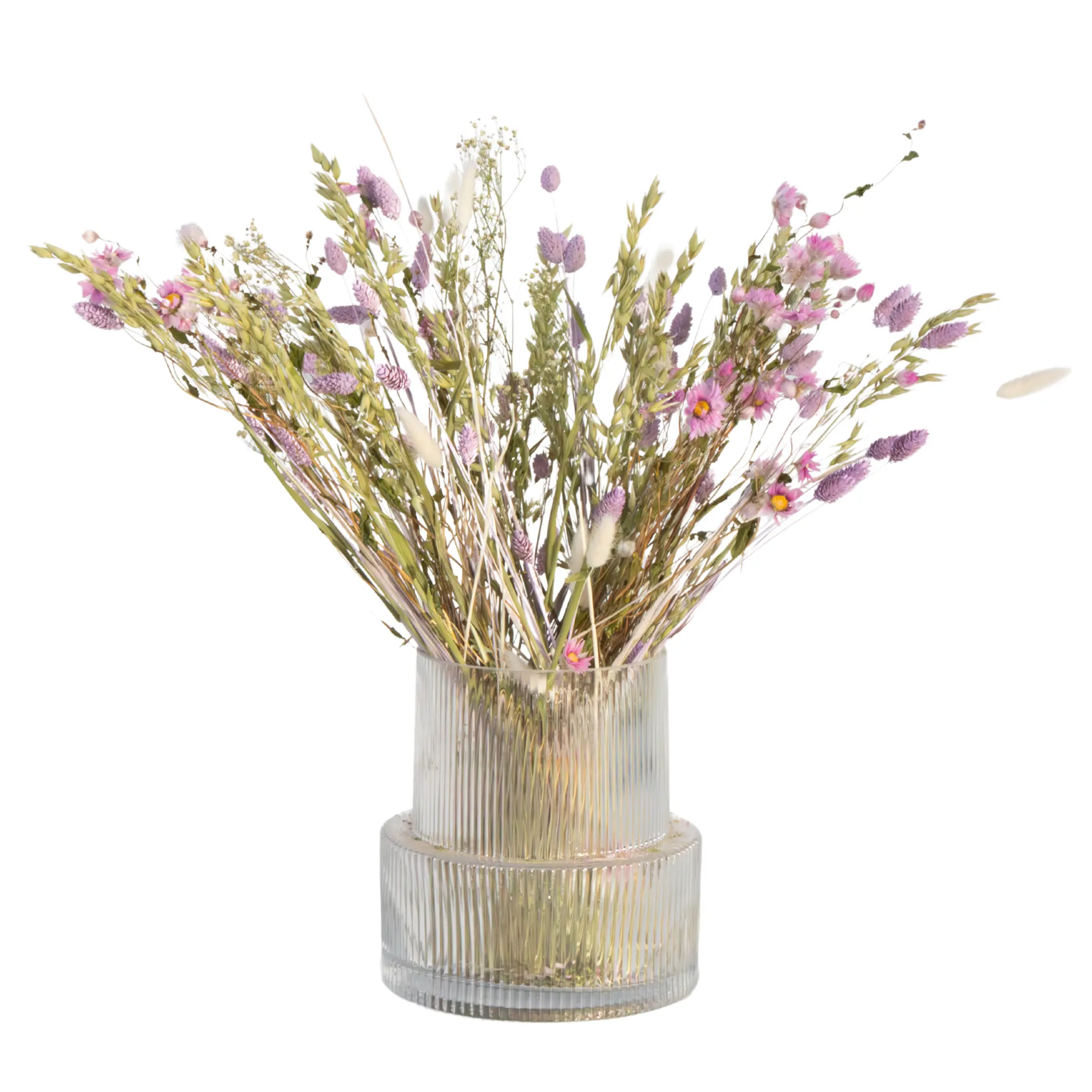 Fleurs séchées – Bouquet ‘Trendy Pastel Palette’