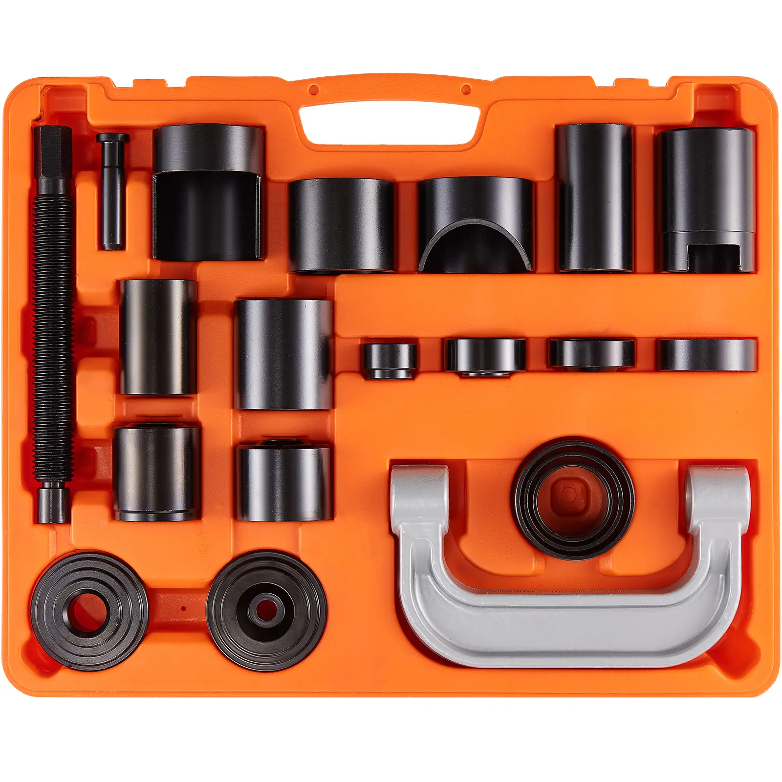 VEVOR Extracteur joint rotule 21 pièces, acier. Adaptateurs multi-tailles, pour 2WD/4WD. Dépose et repose.