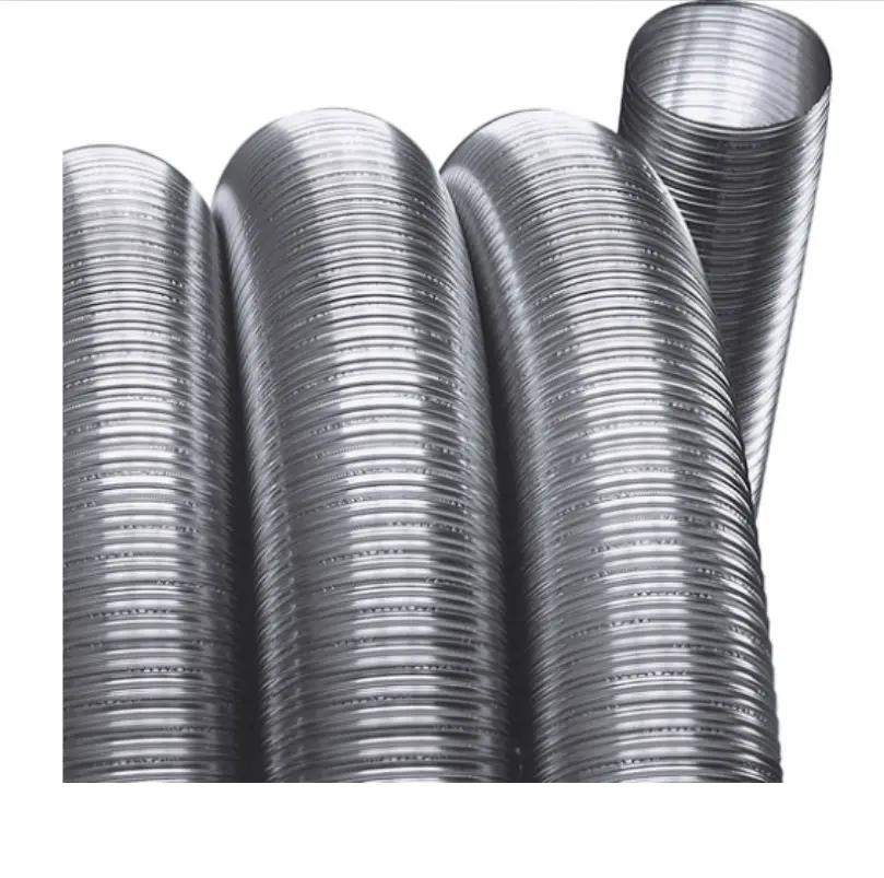 Flexible de tubage double paroi – Ø150MM – intérieur extérieur – épaisseur 0,10cm – 5M – modèle Flex lisse 316