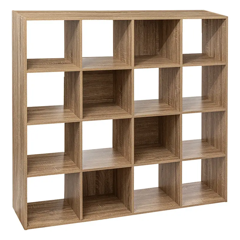 Étagère en bois 16 cases Mix coloris naturel 5five
