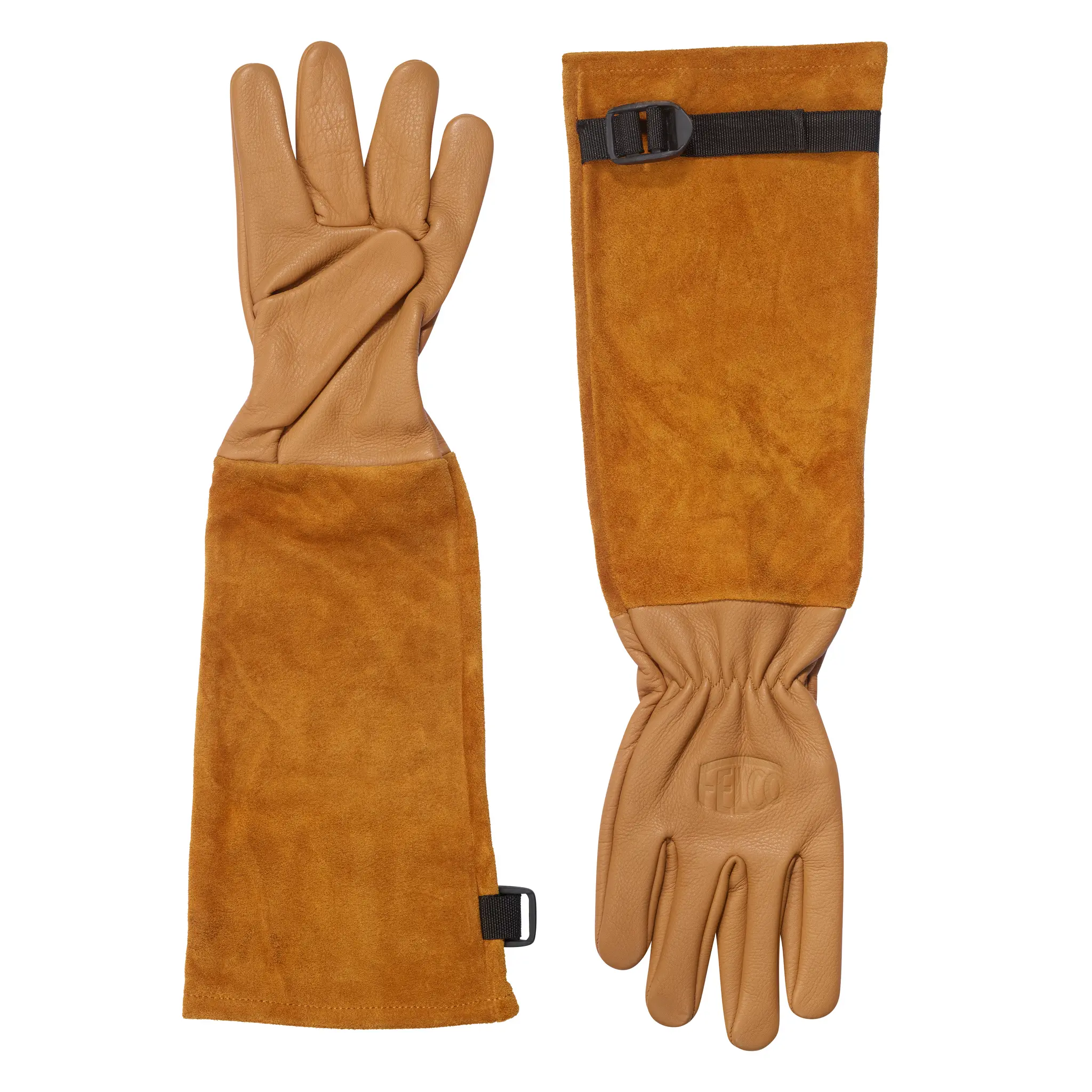 FELCO 705L – Gants de jardinage haut de gamme pour roses en cuir, protection optimale contre les épines