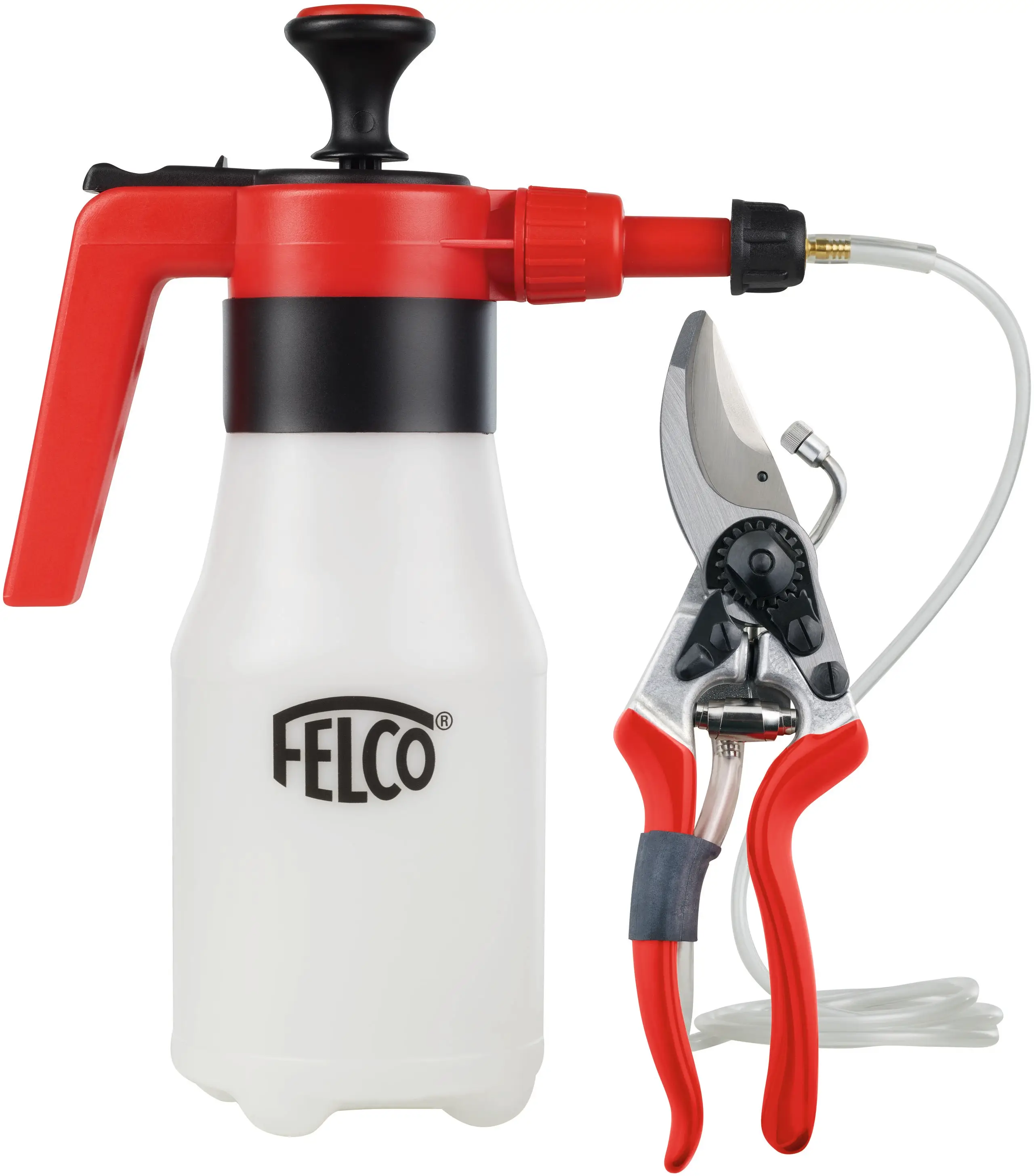 FELCO 19 FELCO 8 avec système de pulvérisation (longueur : 21 cm, réservoir de 1 litre, pulvérisateur)