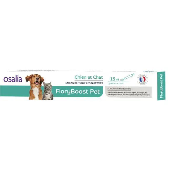 Floryboost Pet stabilisateur de digestion pour chien – 15 ml