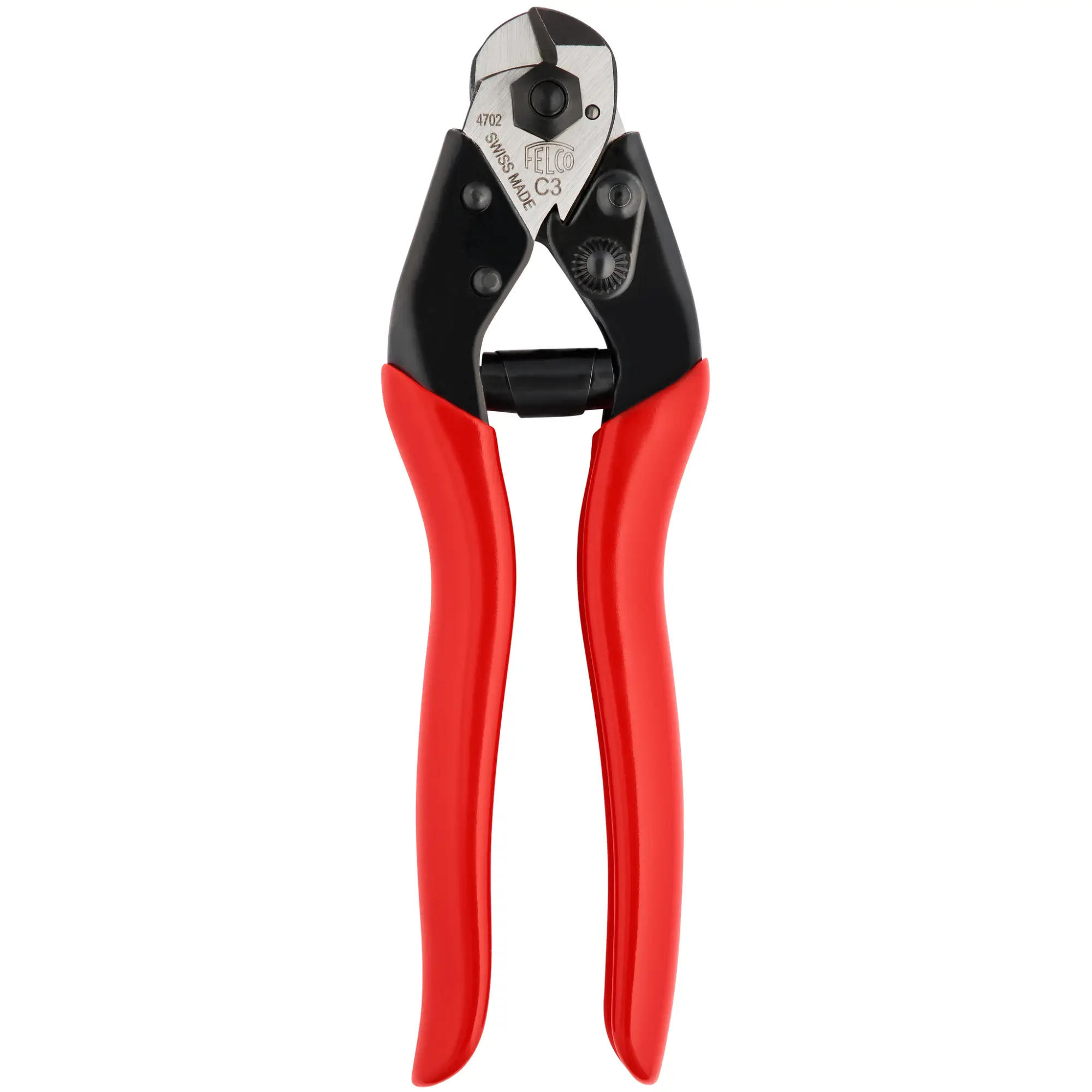 FELCO Coupe-câbles à une main n° C3 (Longueur 19 cm, diamètre de coupe 3 mm, pour câbles en acier haute résistance) FELCO C3