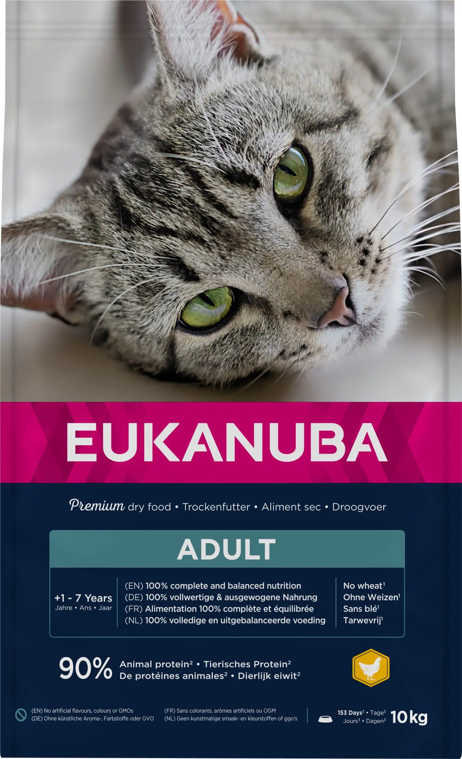 Eukanuba – Croquettes au Poulet pour Chat