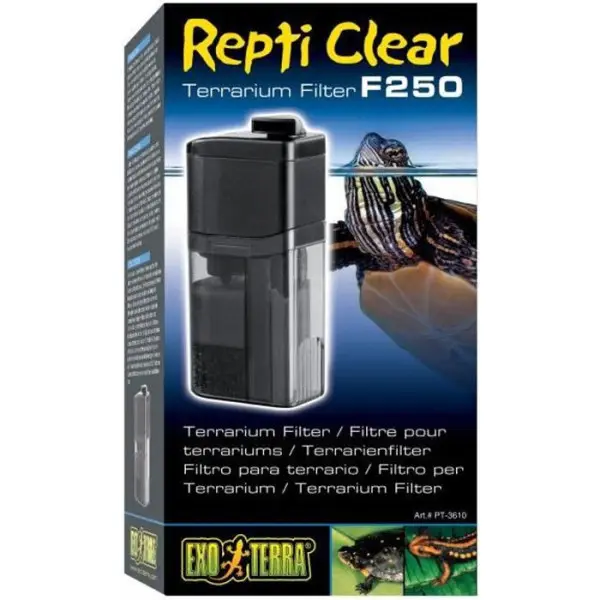 EXO TERRA Filtre Compact Clear 250 – Pour reptiles