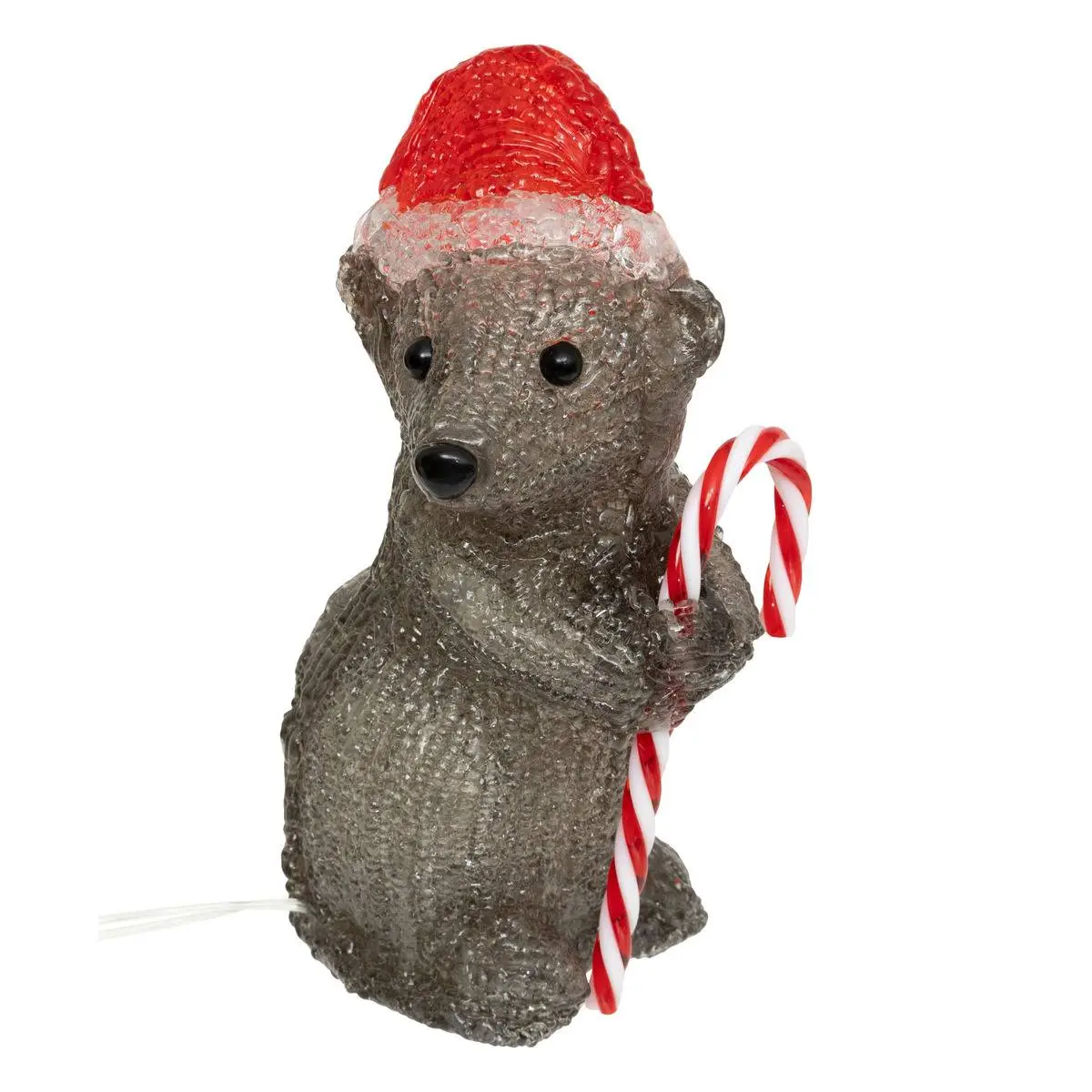 Forme acrylique extérieure souris 12 LED fixes et clignotantes H.17cm FEERIC LIGHTS & CHRISTMAS