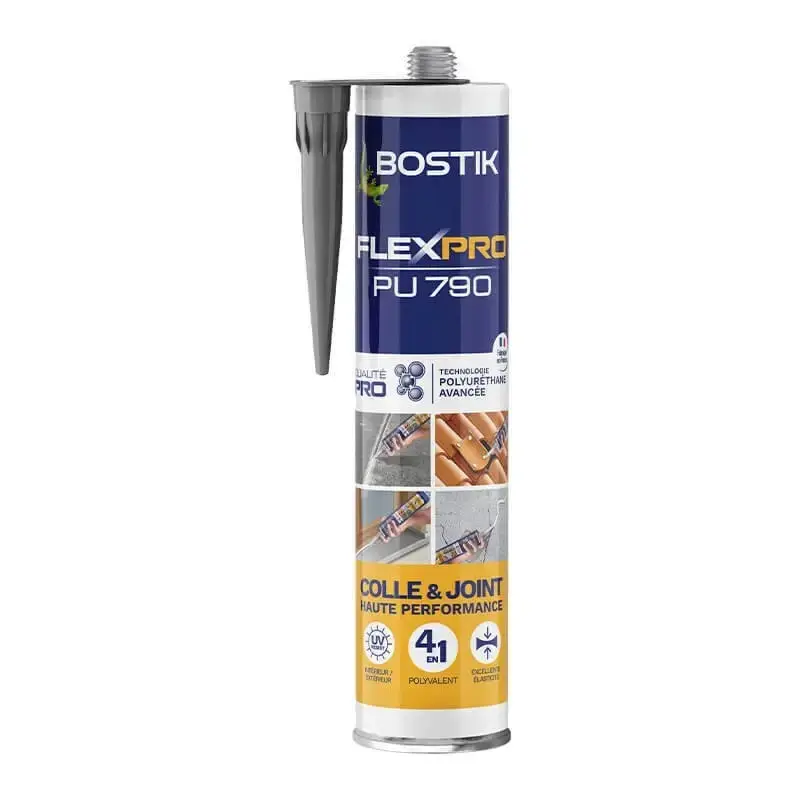 Flexpro Pu790 Anthracite mastic polyuréthane multi-usages polyvalent haut de gamme – BOSTIK – 30627502