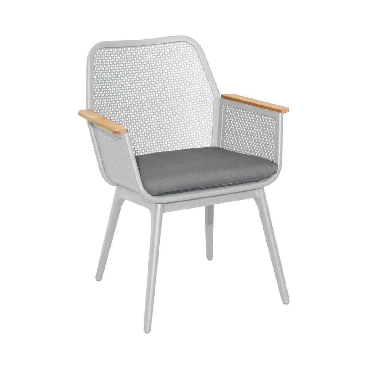 Fauteuil de jardin en aluminium monobloc Maestro