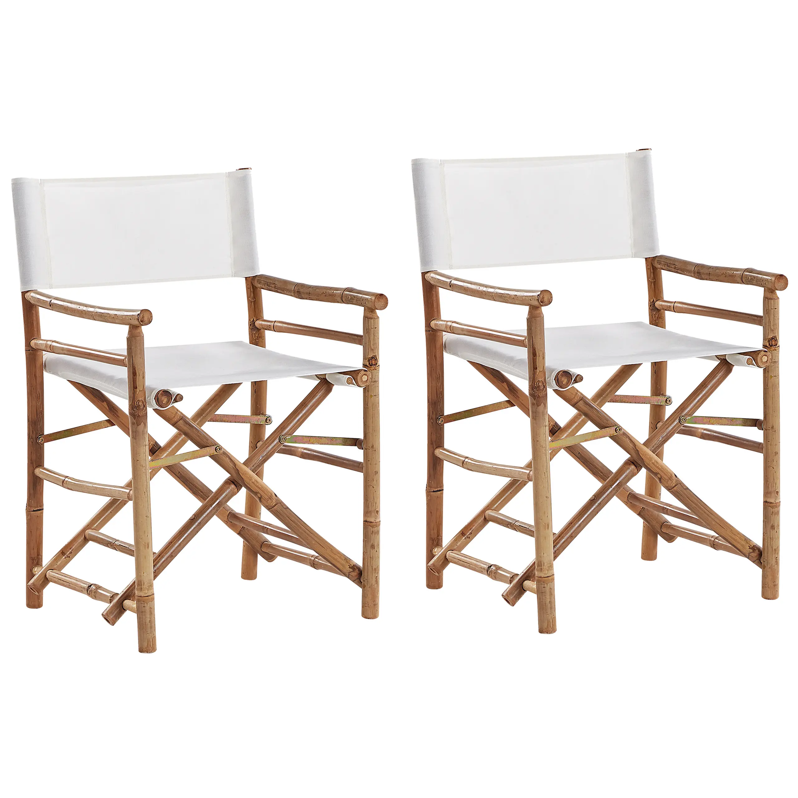 Chaise de jardin Bambou Marron MOLISE – Beliani