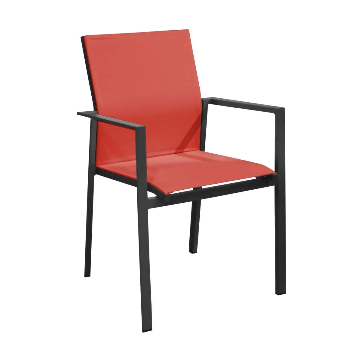 Fauteuil de jardin empilable Delia