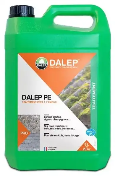 Fongicide et anti-dépot vert Préventif/Curatif DALEP Bidon de 5 Litres BATIMOUSTE PE – 130005