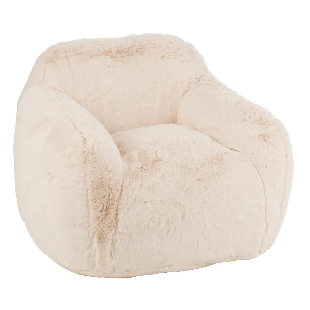 Fauteuil en Tissu «Cutie» 99cm Crème