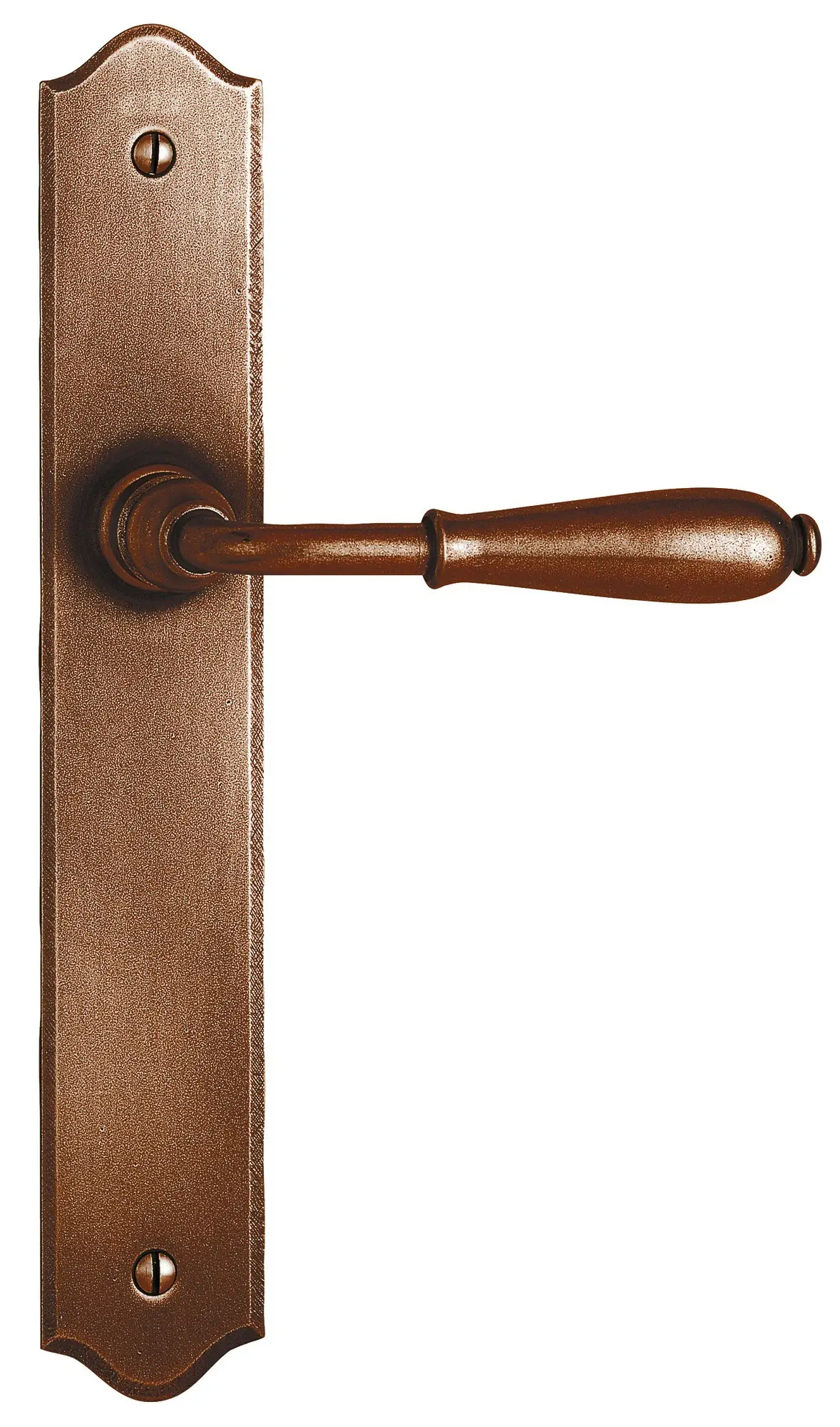 Ensemble double béquille sur plaque NEVERS fer rouillé bec de cane – BOUVET – 94866