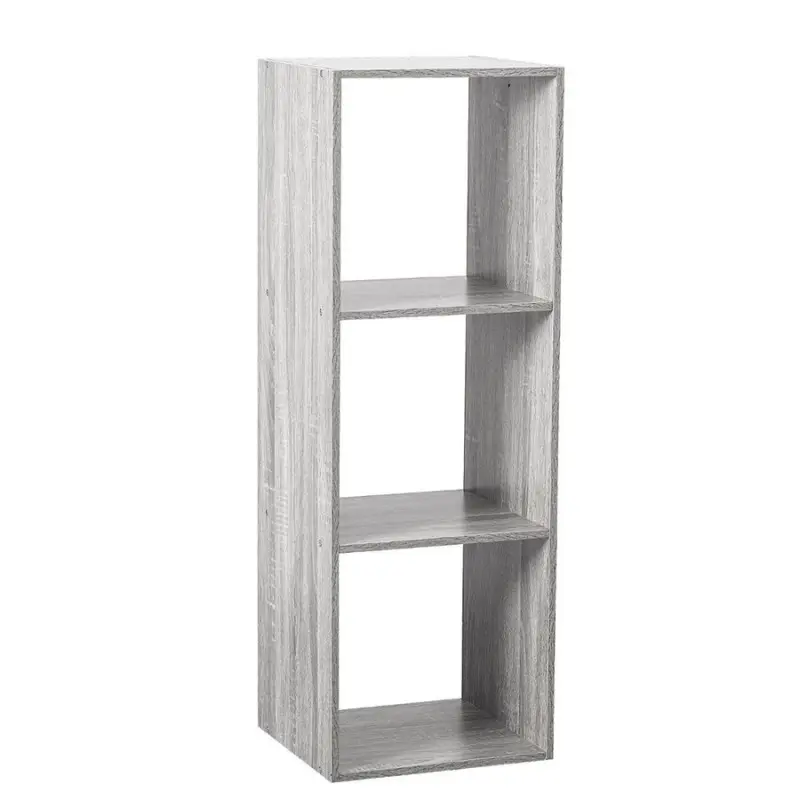 Étagère en bois 3 cases Mix coloris gris 5five