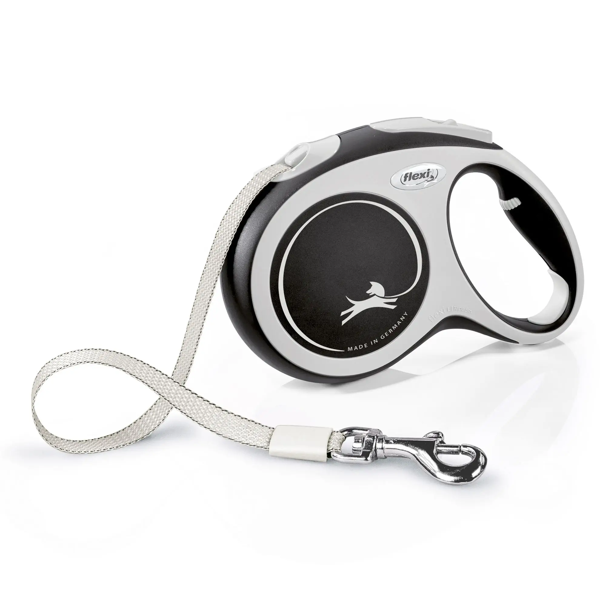 Flexi New Comfort Noir sangle 5m : L FLEXI