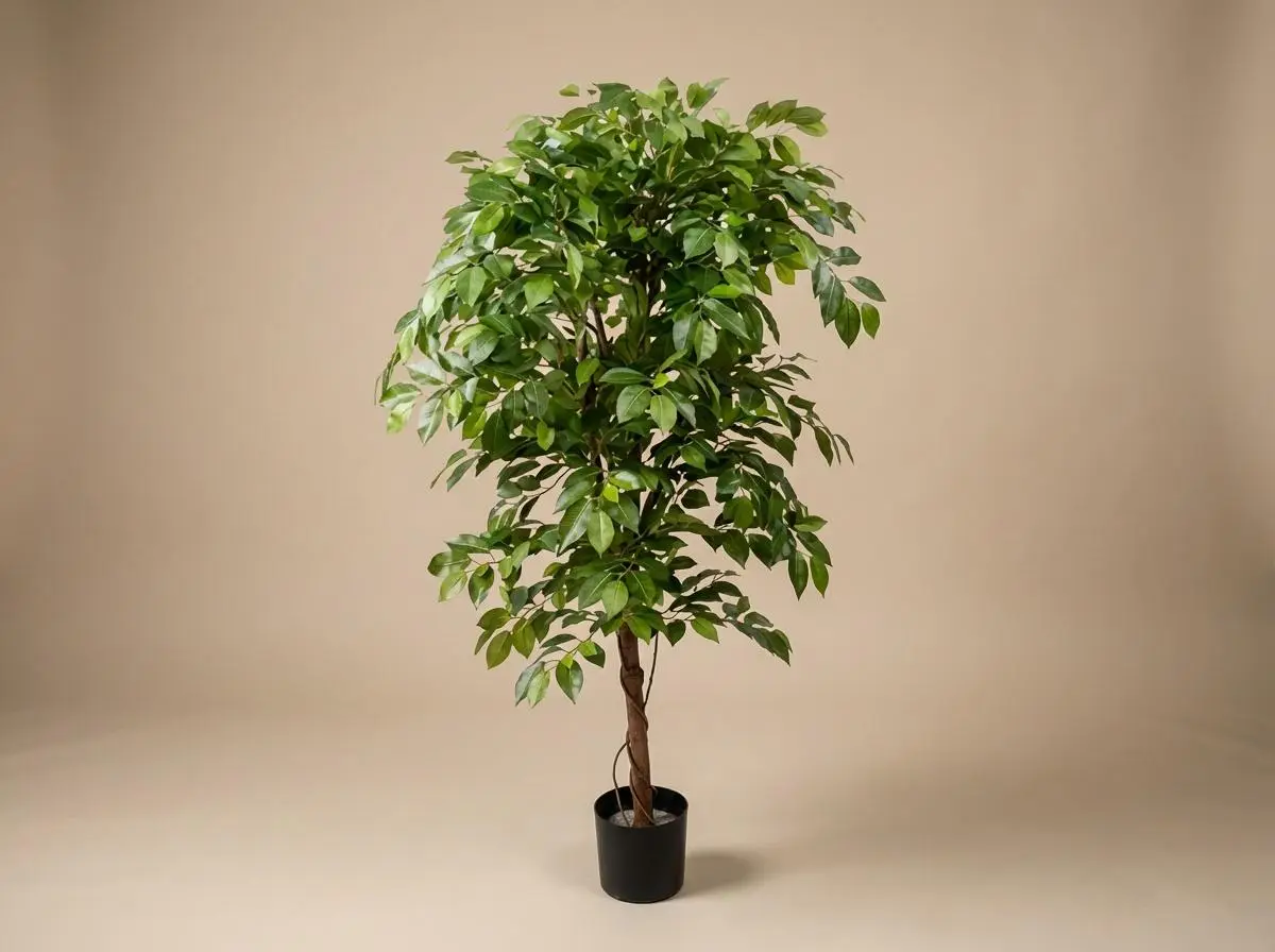 Ficus Artificiel Liane Réaliste Décoration Intérieure Salon Bureau 140 cm Vert – ComfortXL Green Living