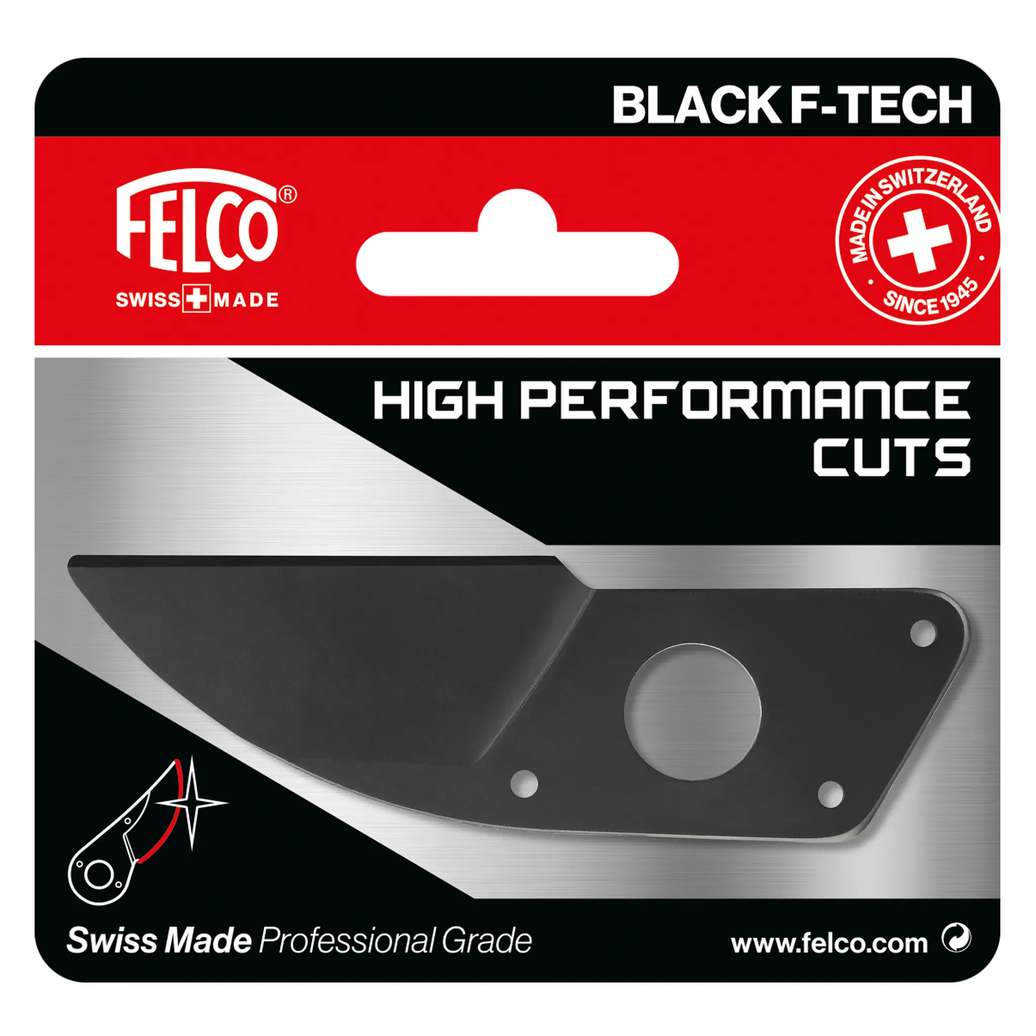 FELCO 30/3 – Lame de rechange pour FELCO 31, poids 34,7 g, revêtement antifriction