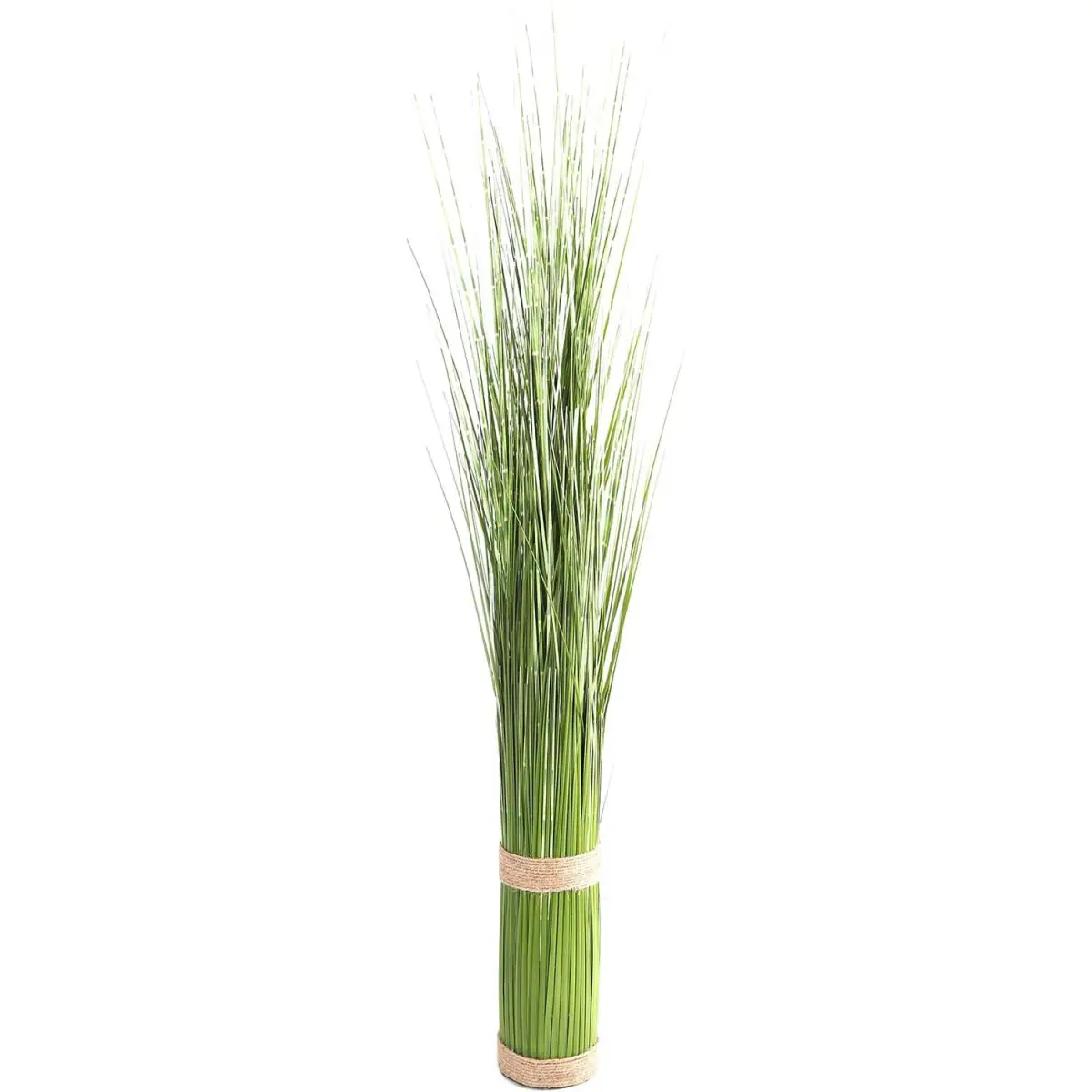 Fagot de bambou artificiel avec tressage Hauteur 89 cm