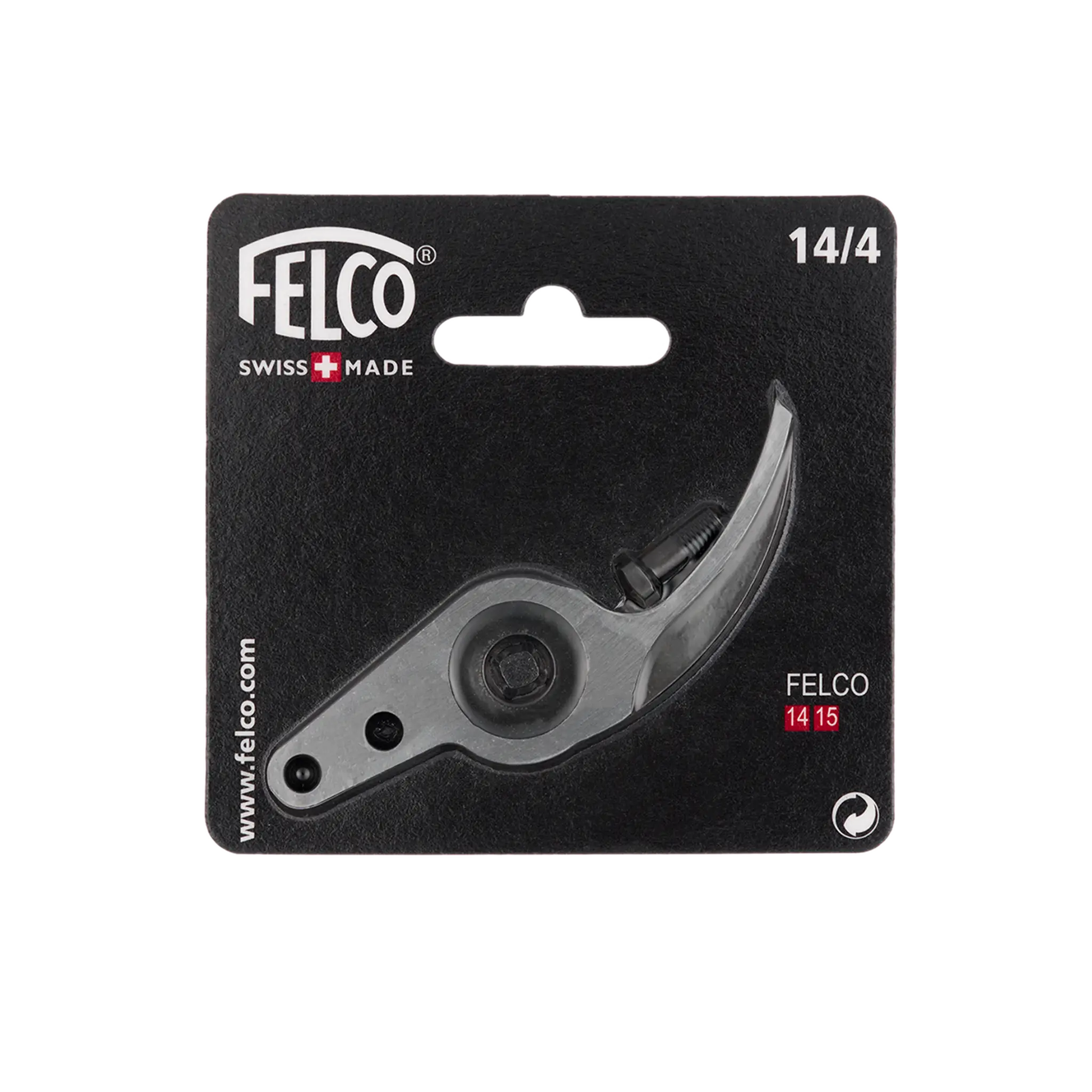 FELCO Contre-lame de rechange 14/15 pour les modèles FELCO 14, 15, Argent (pièce de rechange pour sécateurs) FELCO 14/15