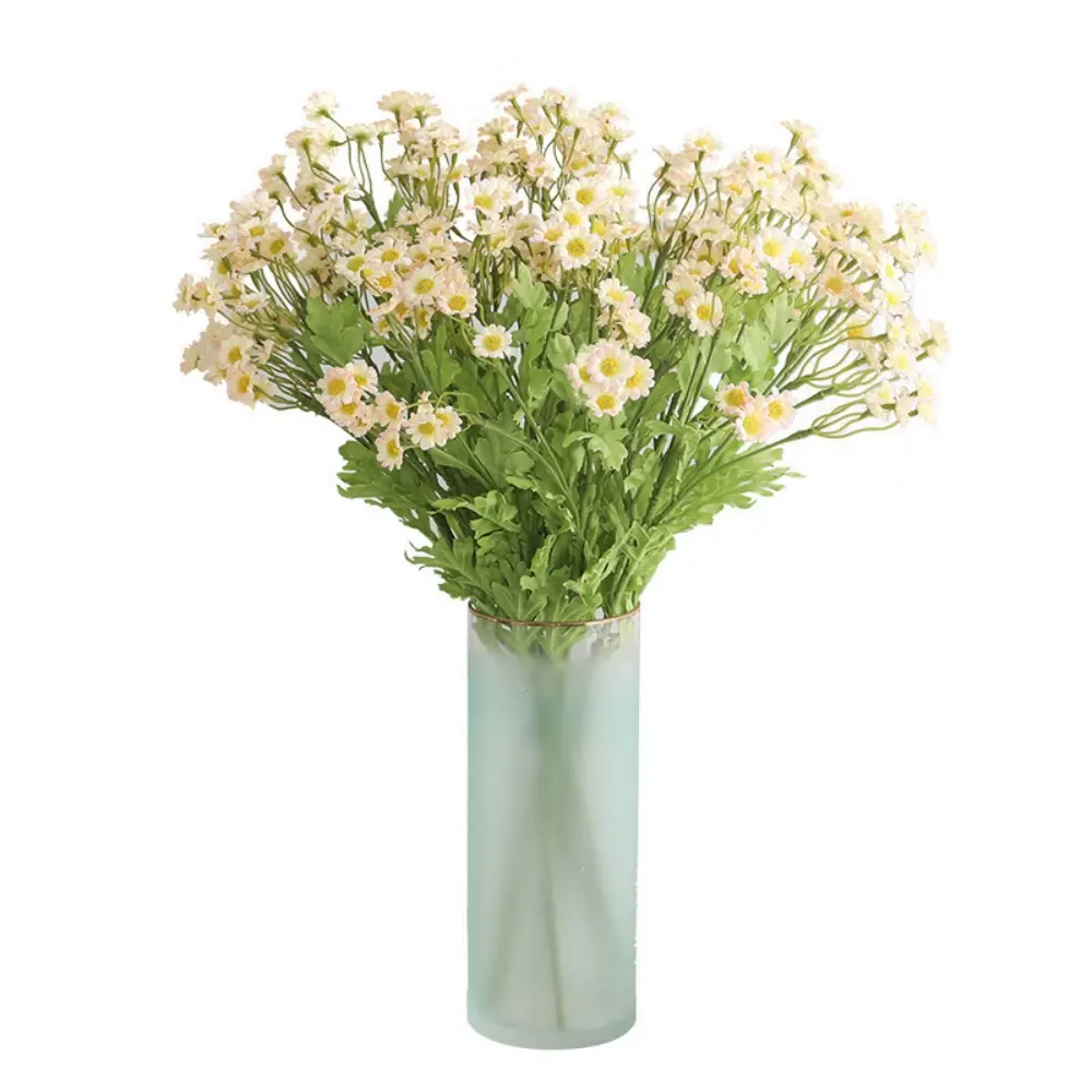 Fleur Artificielle de Camomille – Décoration Naturelle pour Mariage et Intérieur – Réaliste et Sans Entretien – Lytech