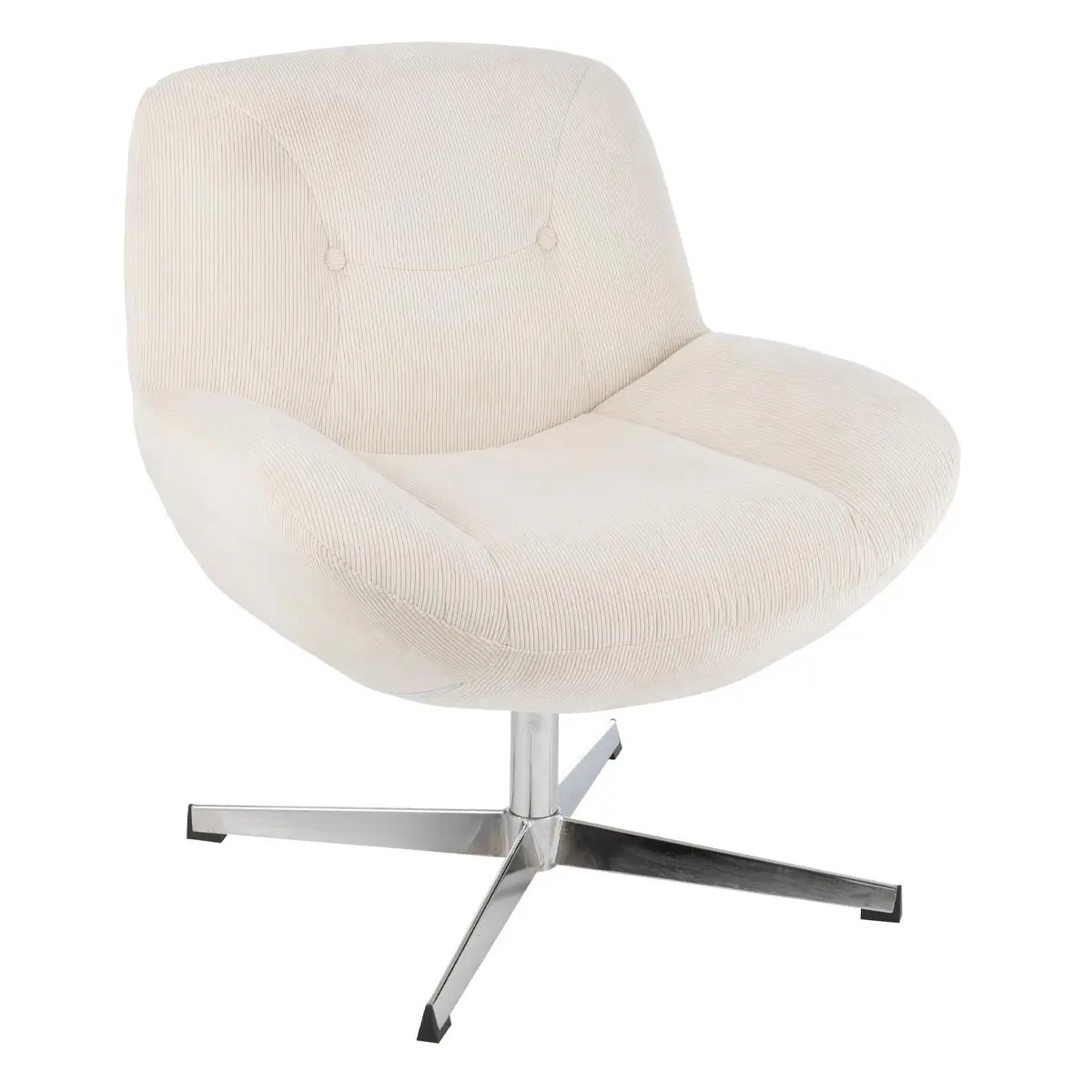Fauteuil Lounge «Chill» 79cm Crème