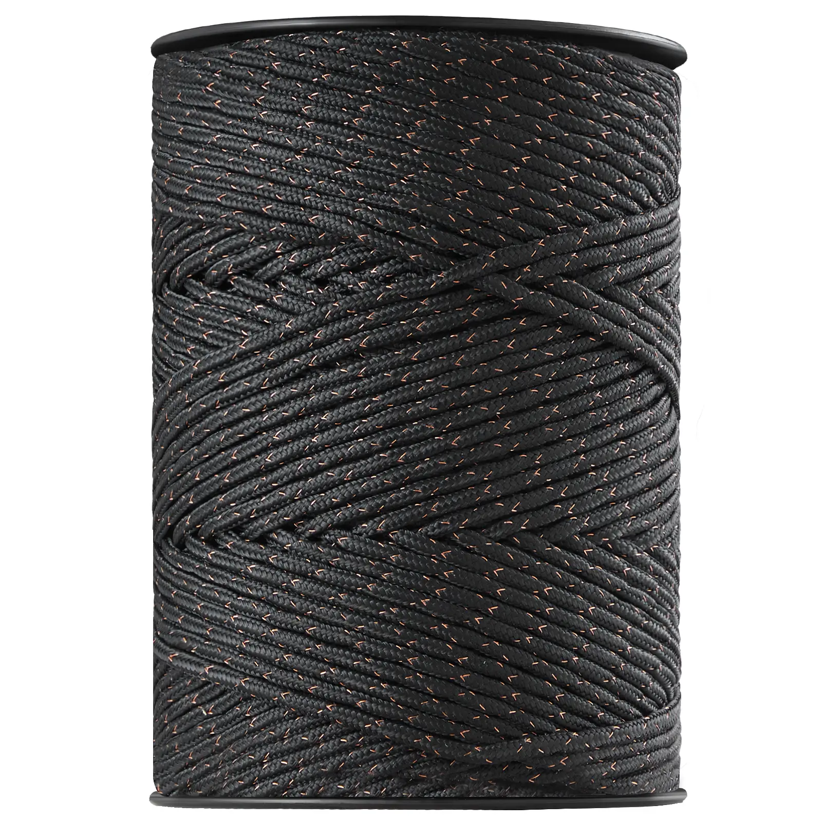 VEVOR Fil clôture électrique 305 m, polyester tressé, 2 brins cuivre, diamètre 6,35 mm. Chevaux.