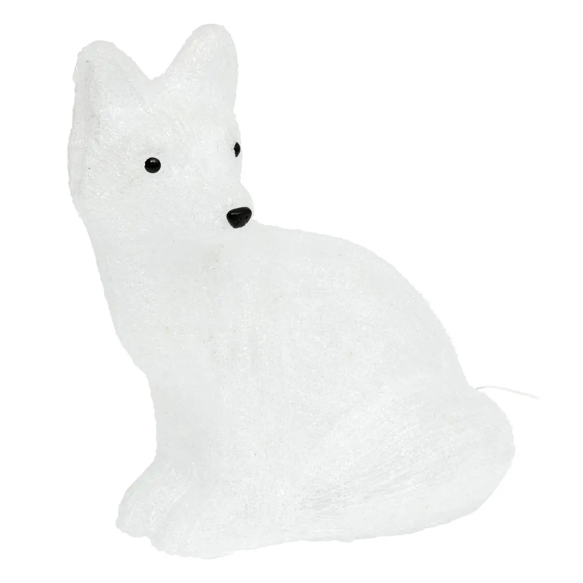 Forme acrylique extérieure renard 30 LED clignotantes H.40cm FEERIC LIGHTS & CHRISTMAS