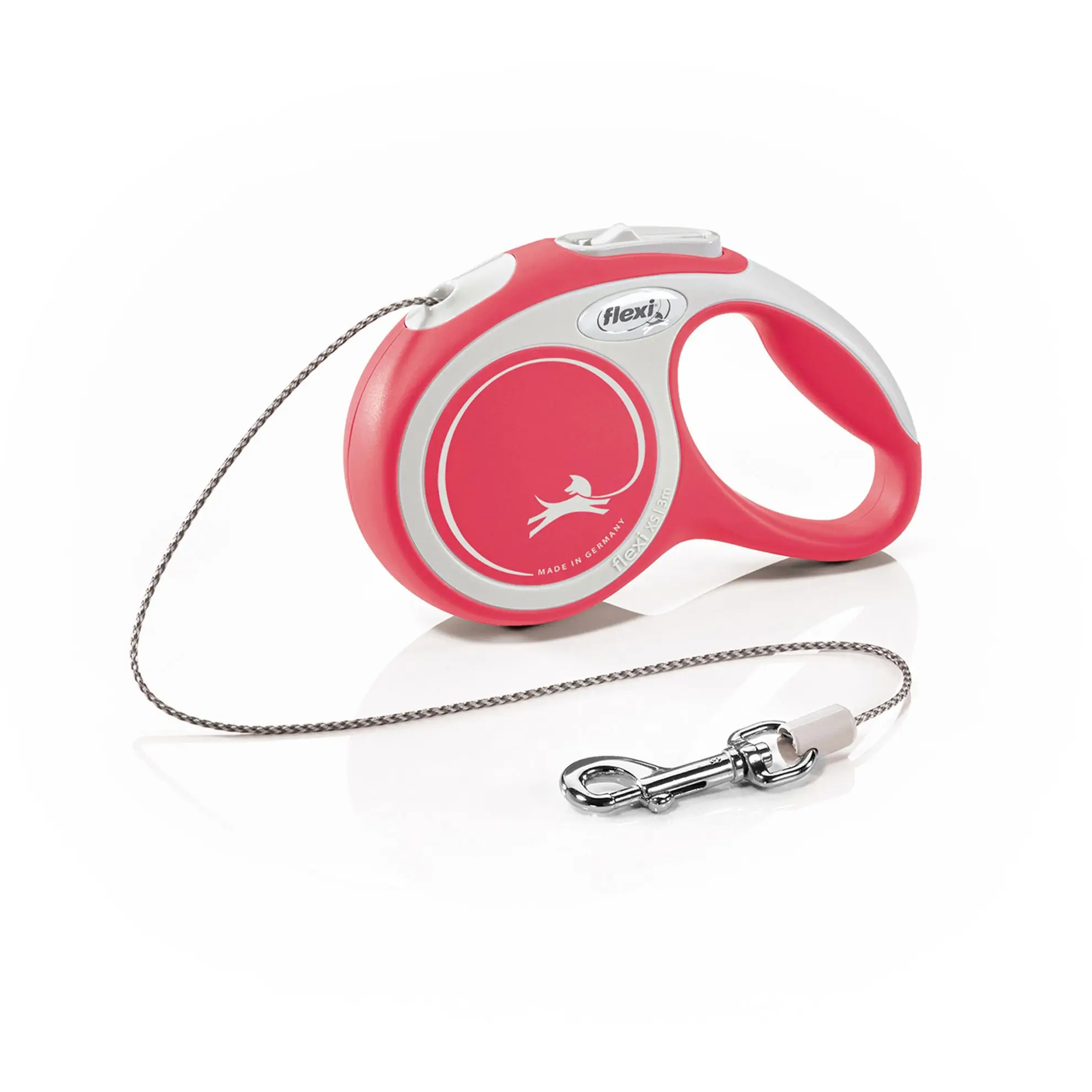 Flexi New Comfort rouge cordon 3m : XS FLEXI