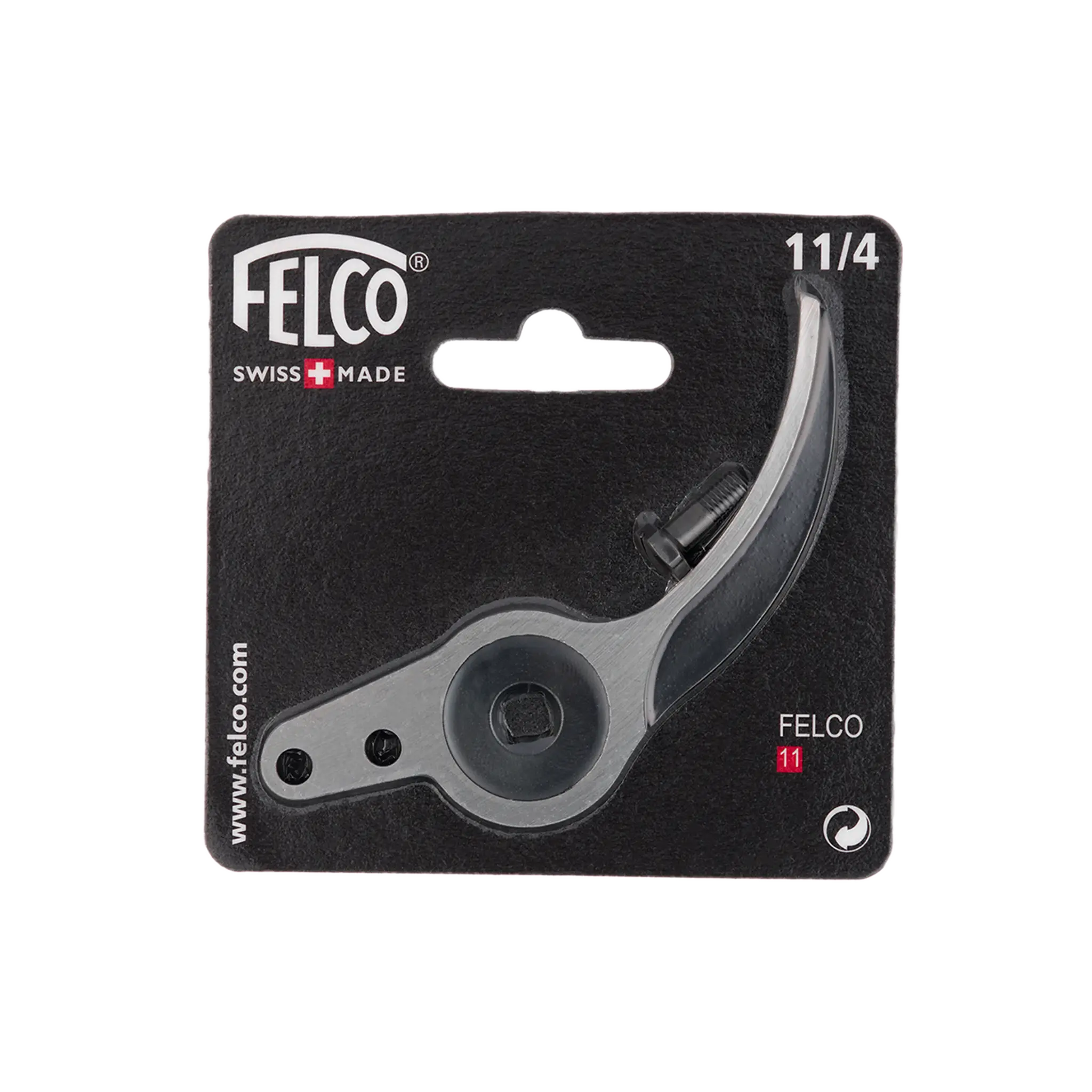 FELCO Contre-lame de rechange avec vis 11/4, argent pour sécateurs FELCO 11 (35 x 15 x 5 cm) FELCO 11/4