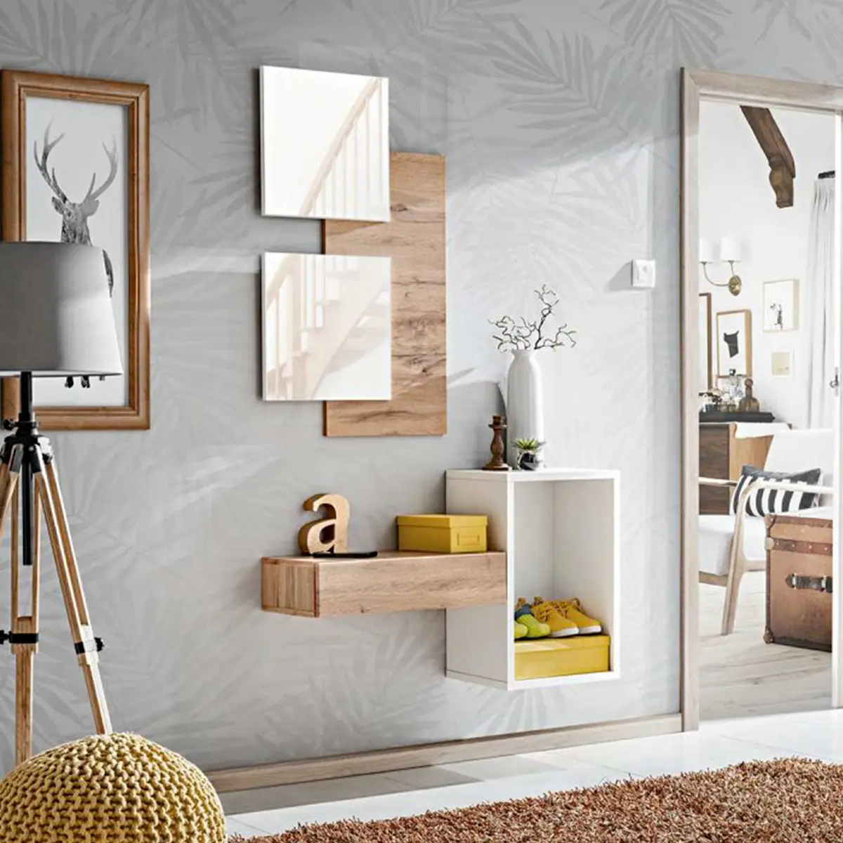 Ensemble Dressing Design «Easy I» 170cm Naturel