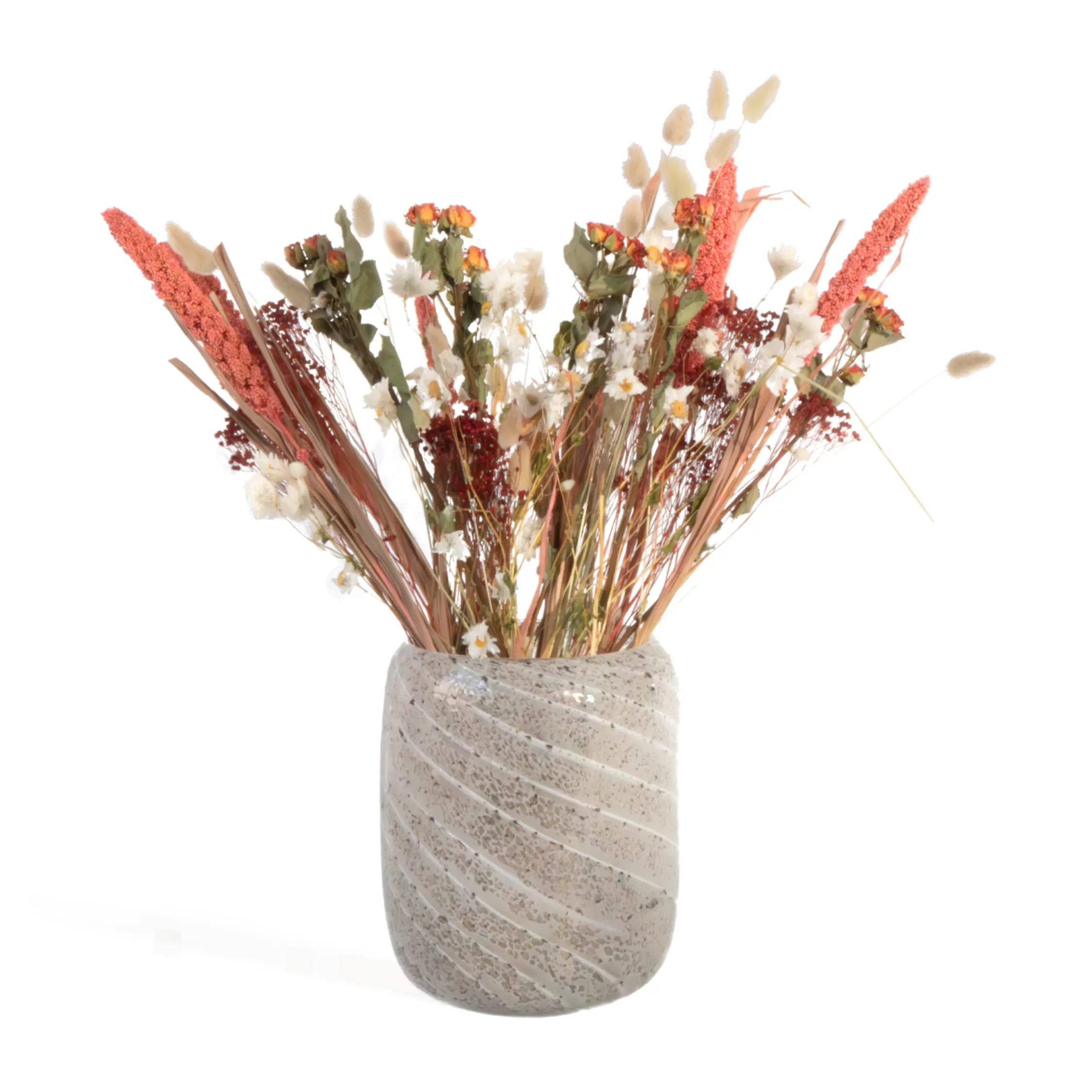 Fleurs séchées – Bouquet ‘Trendy Lady in Red’