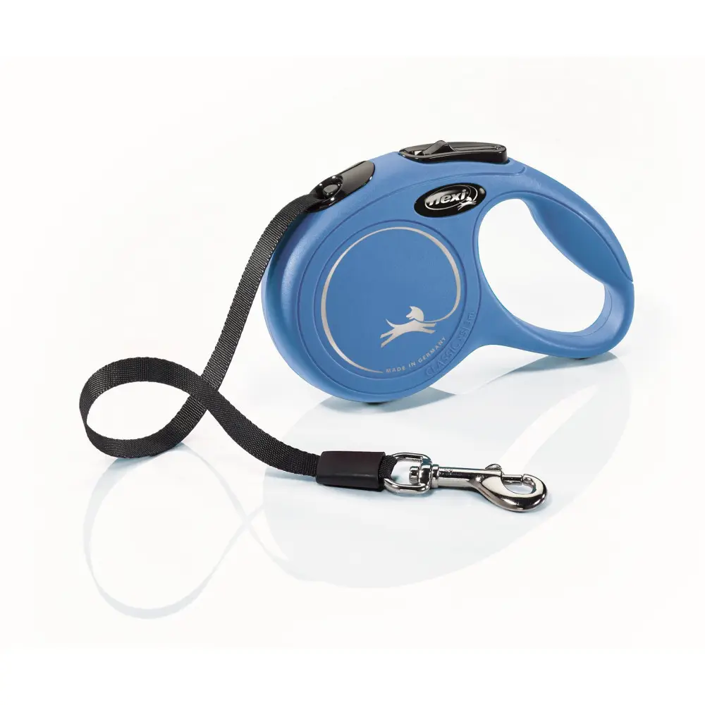 Flexi Classic sangle XS 3 m bleu chiens jusqu’à 12 Kg
