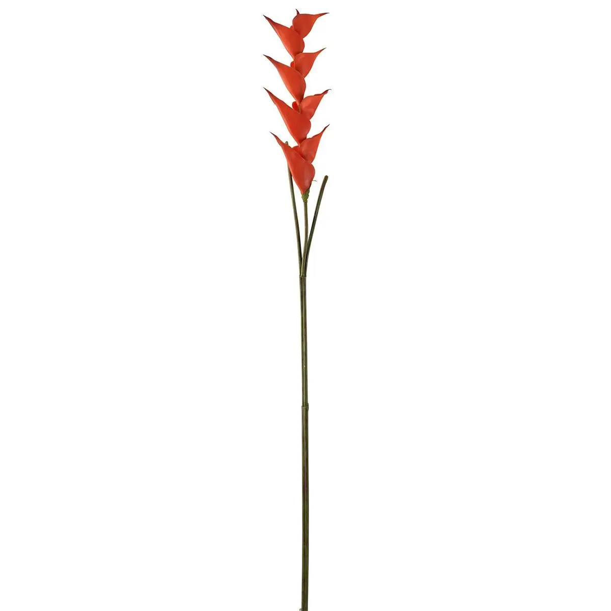 Fleur Artificielle «Heliconia» 141cm Orange