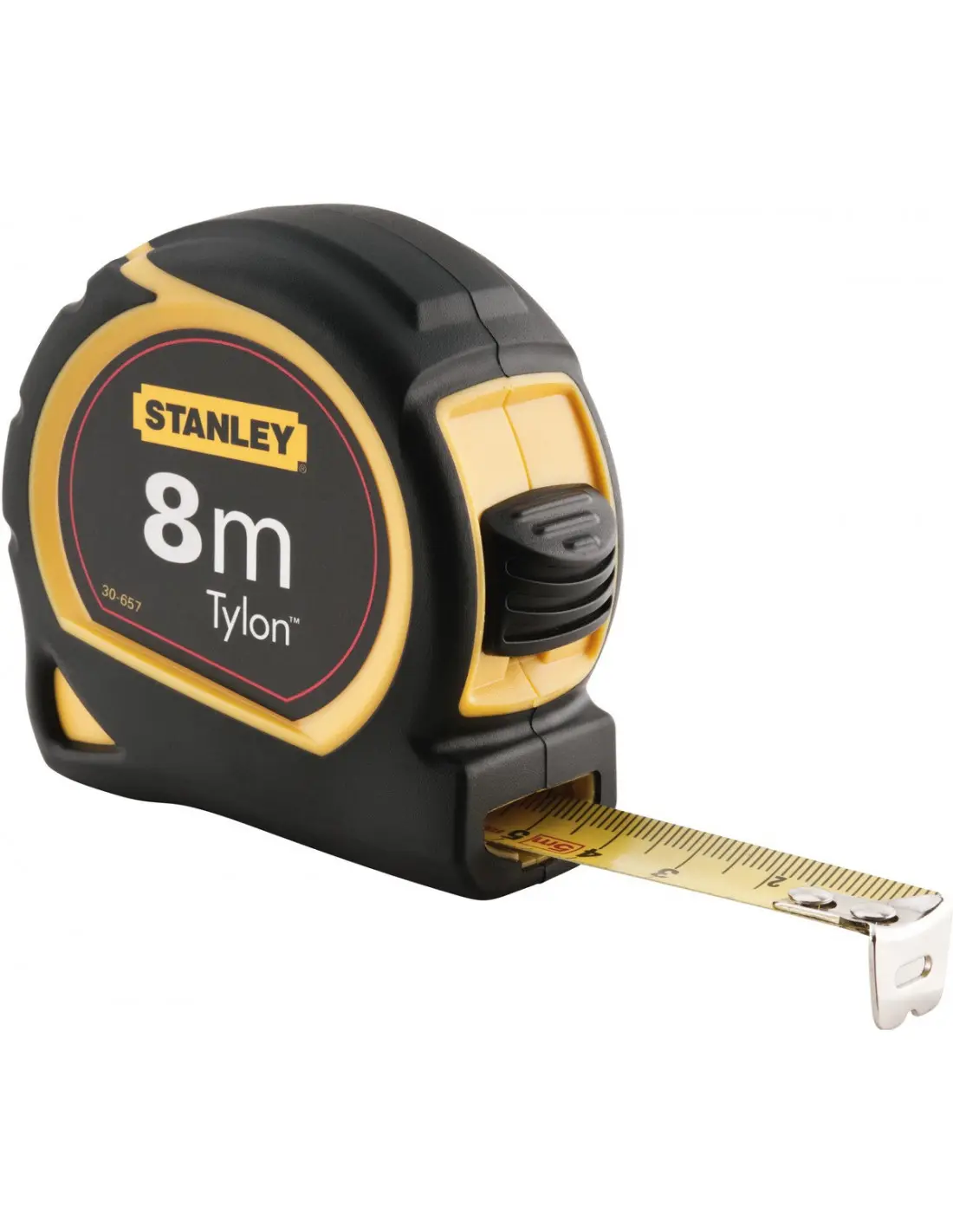 Flexomètre Tylon 8m Stanley Mesure Précise, Ruban Large, Boîtier Robuste. – Stanley