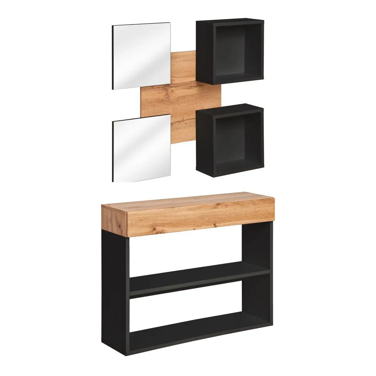 Ensemble Dressing Design «Easy IV» 190cm Noir