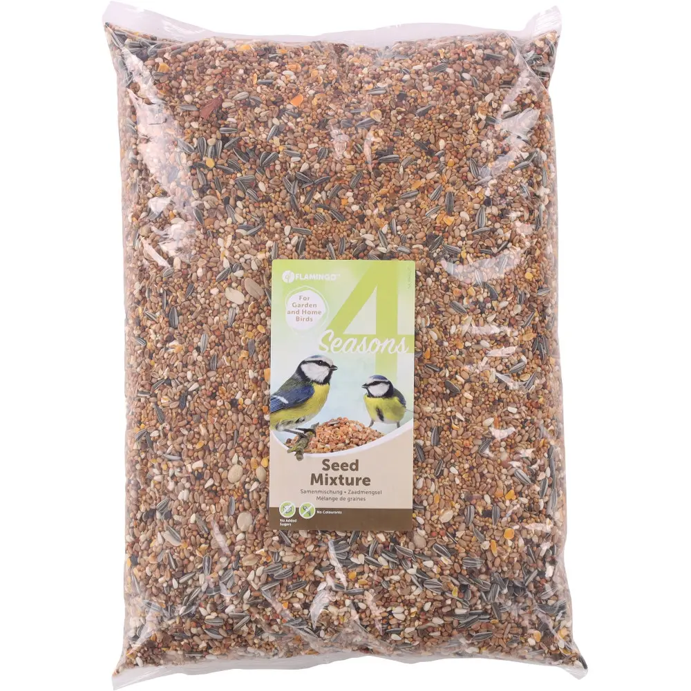 Flamingo – Mélange de graines toutes saisons pour oiseaux sac de 5 kg