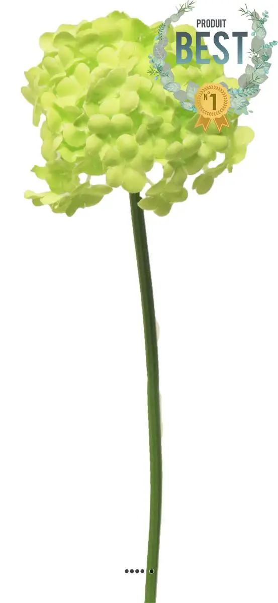 Fleurs de Viorne artificielles en tige, H 30 cm Vert – BEST – couleur: Vert