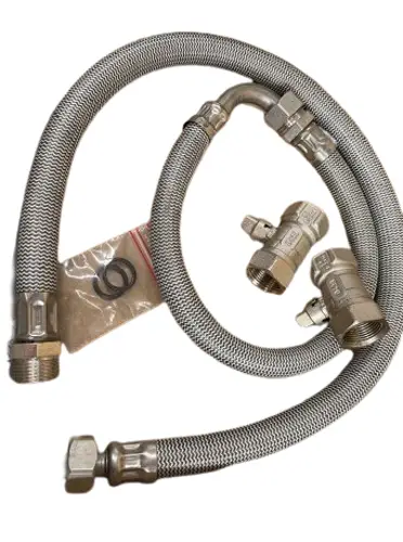 Flexible de raccord + vanne isolement – FRISQUET – F3AA40445
