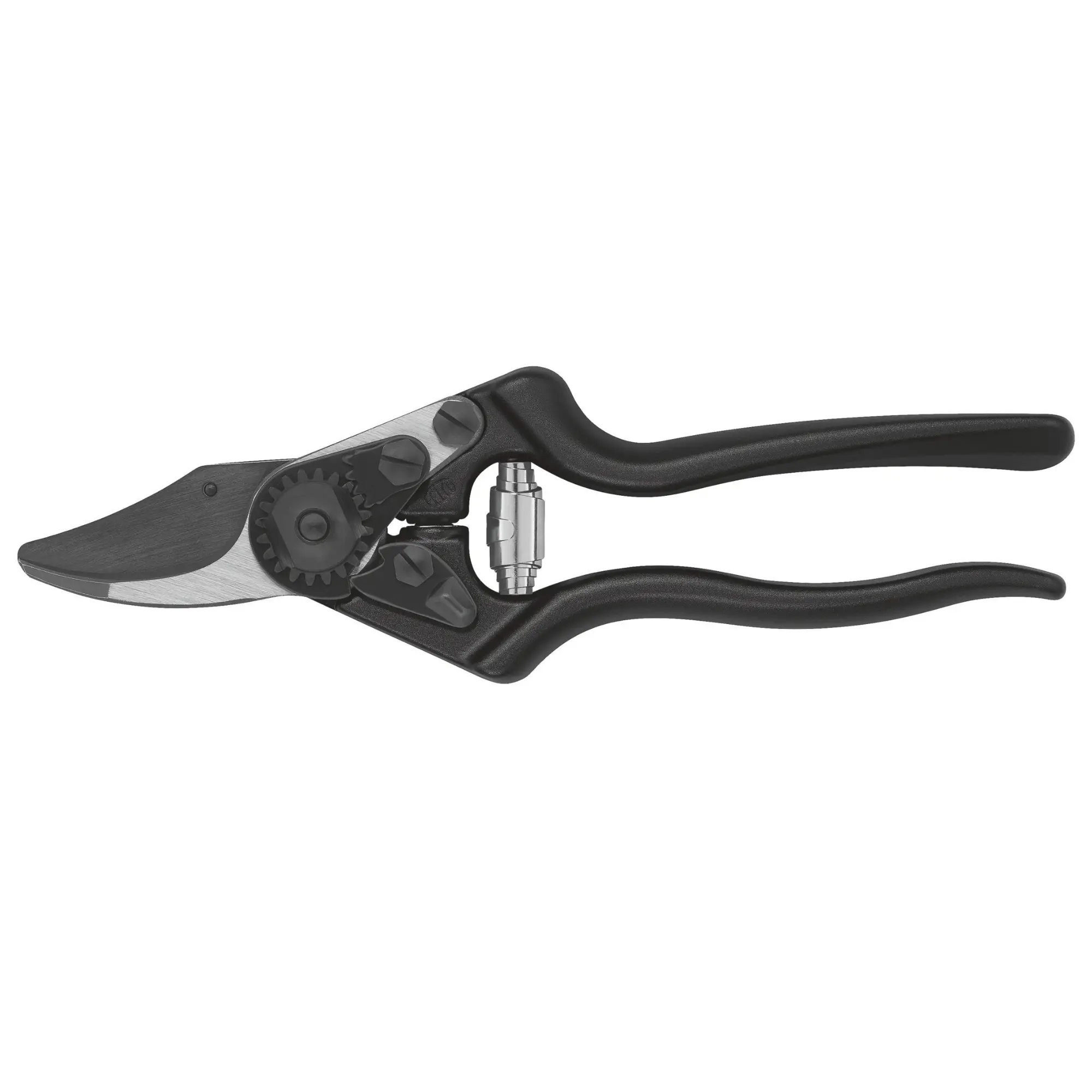 FELCO 6 Sécateur personnalisable Lame F-Tech / Poignées noires, coupe précise 20 mm, poignées en aluminium forgé, Swiss Made