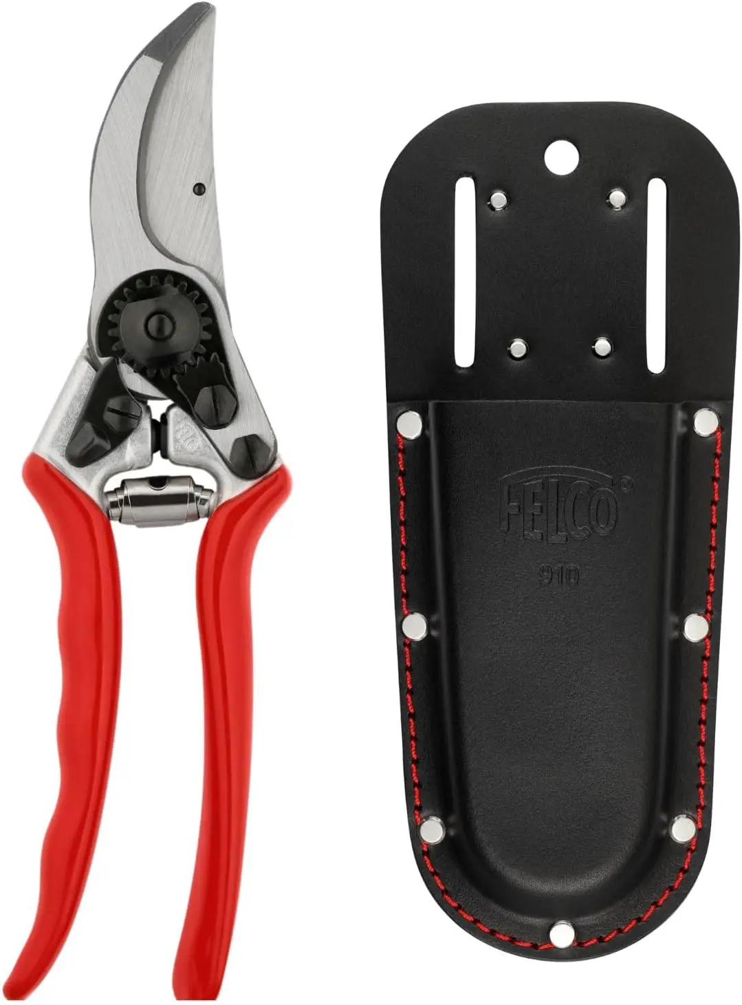 FELCO – Pack Sécateur FELCO 11 et Étui Ceinture FELCO 910 Noir, Coupe de 25 mm