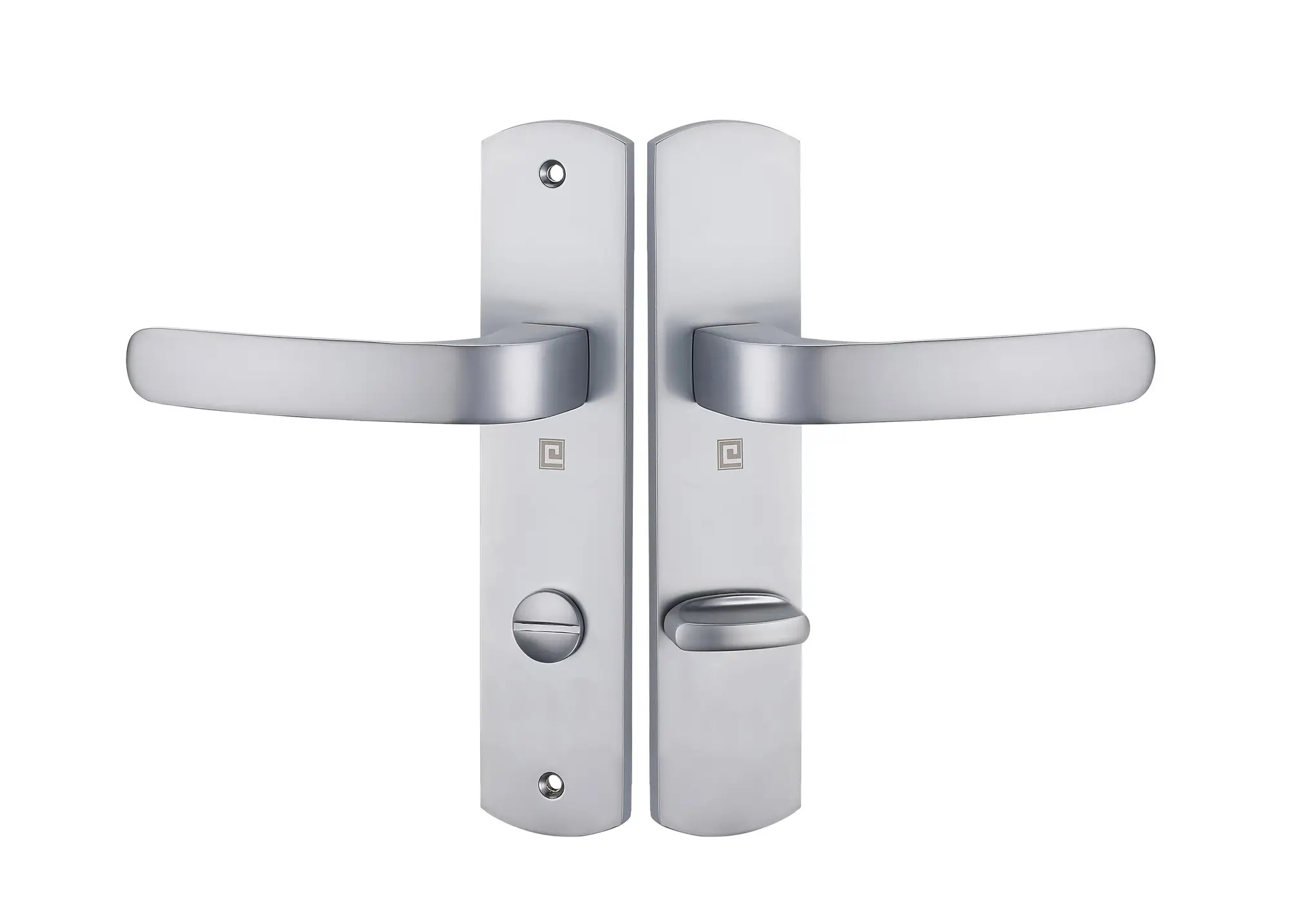Ensemble ELFE HOME entraxe 165 mm condamnation chromé mat – HERACLES – B-ELFE-37