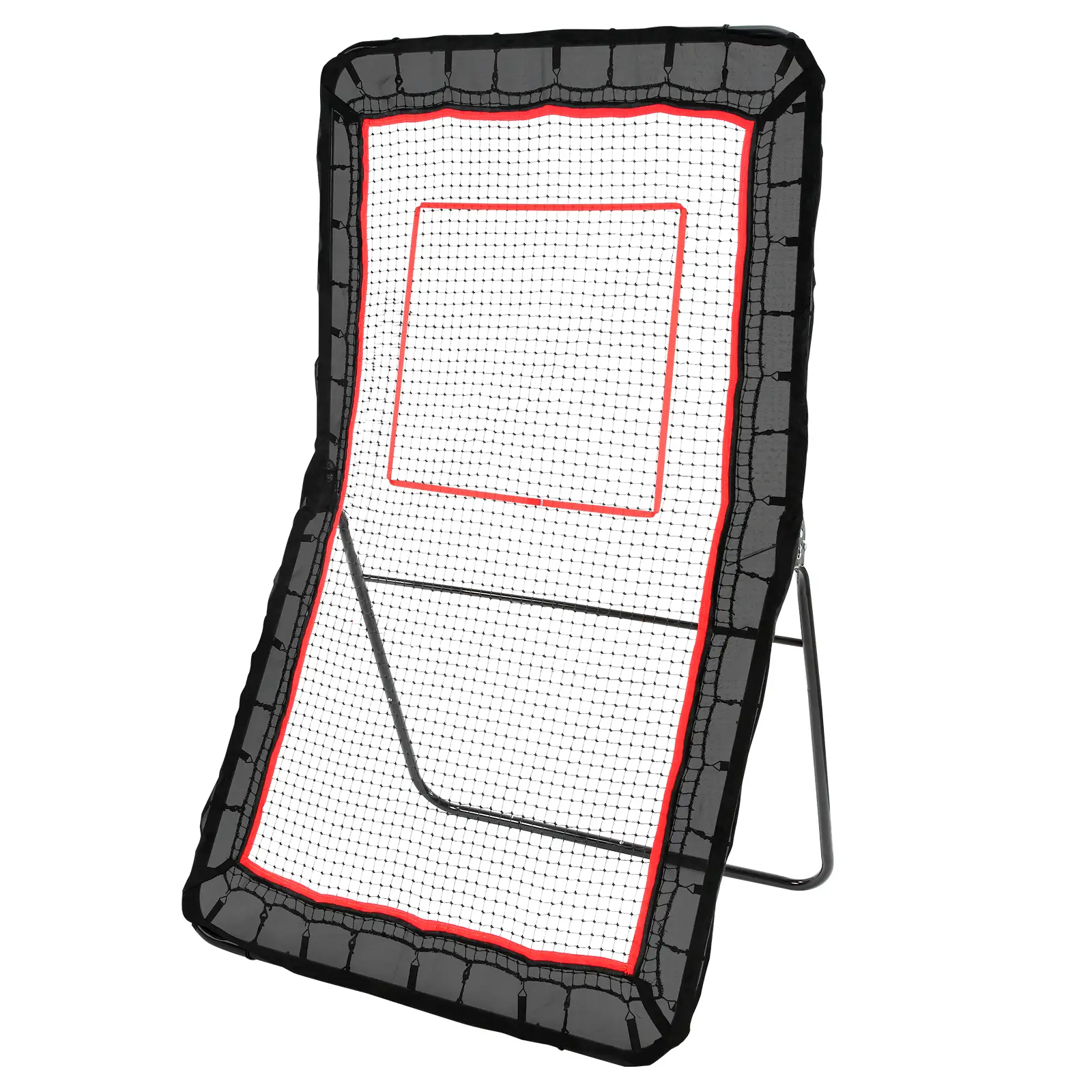 VEVOR Filet rebond 122×213 cm, angle réglable, cible base-ball, acier. Entraînement.