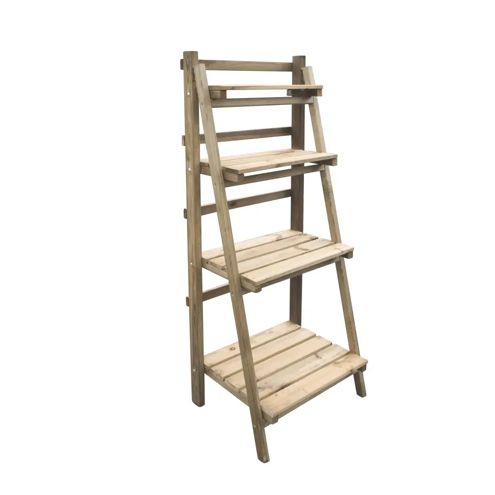 Etagère pliable GIZEH 58 x 44 x H. 140 cm – pin classe 3 FSC ® Jardipolys