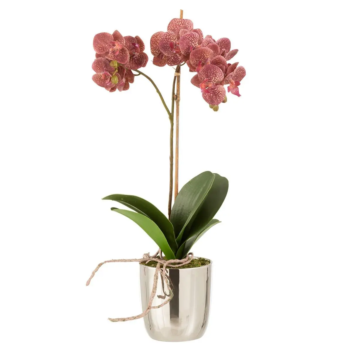 Fleur Artificielle Déco Pot «Orchidée» 50cm Rose