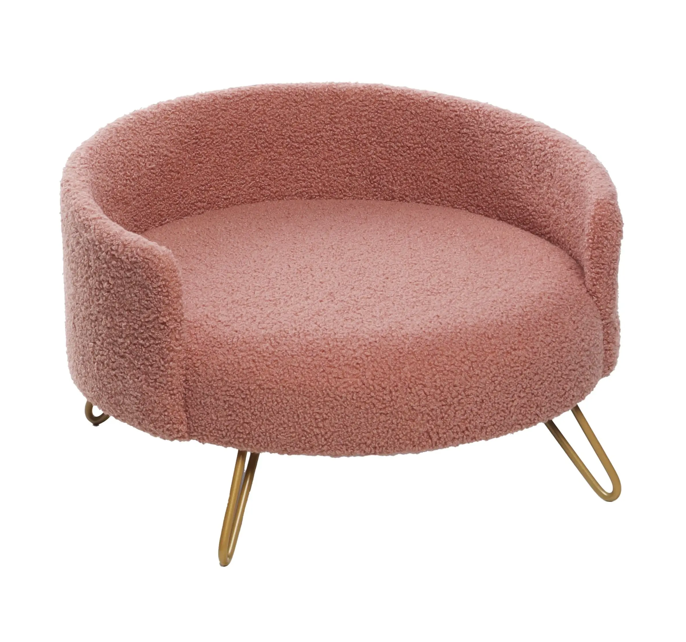 Fauteuil pour chien ou chat Disco rose 46 x 46 x 30 cm