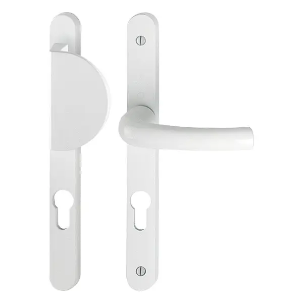 Ensemble étroit TOKYO palière entraxe 70mm type CLE I finition blanc – HOPPE – 1788830
