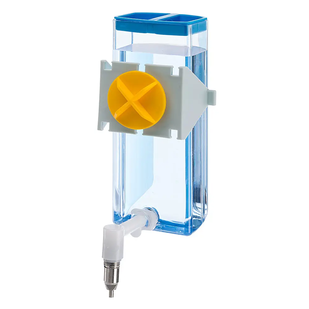 Ferplast Abreuvoir pour cochons d’inde et rats SIPPY 4674 MEDIUM, Bouteille d’eau distributeur pour rongeurs Capacité 300 cc, Système de fixation sur
